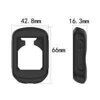 soft silicone stopwatch cover protective case for garmin edge130 plus table cover shell for garmin edge130 cycling computer