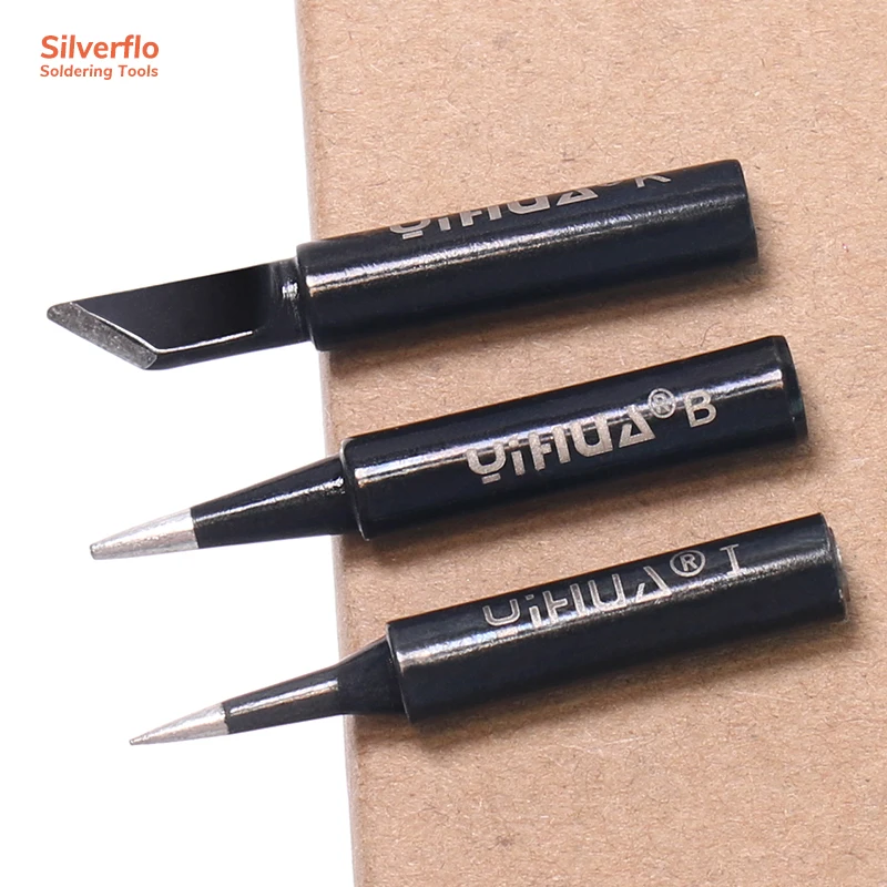 Черные наконечники для паяльника без свинца YIHUA WEP 900M T I/B/K|Сварочные наконечники| |