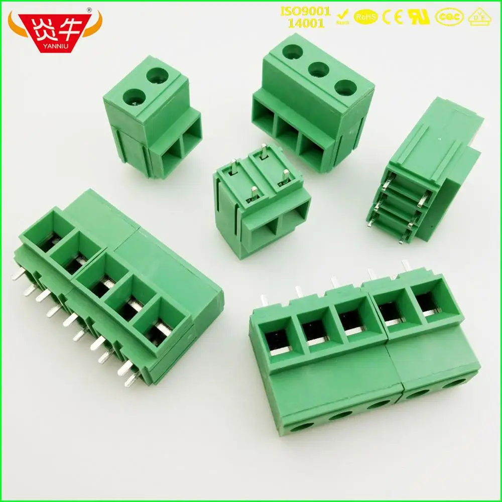 KF135T 10,16 2P 3P PCB универсальные Винтовые клеммные блоки DG135T 10,16 мм 2PIN 3PIN MKDSP 10N/2-10,16 1773976 PHOENIX DEGSON KEFA