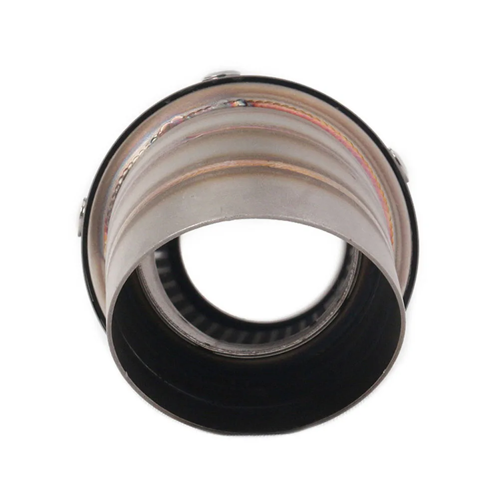

2" Inlet 380mm Exhaust Pipe Muffler Silencer For Motorcycle Cafe Racer Bagger Bobber Tracker Scrambler Choppers Scooter