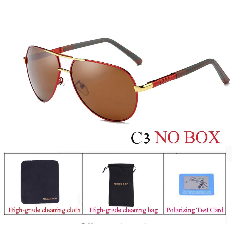 Мужские поляризационные солнцезащитные очки | Оптический брендовый дизайн модных очков Рыбалка Путешествие (с оправой 8725) on.