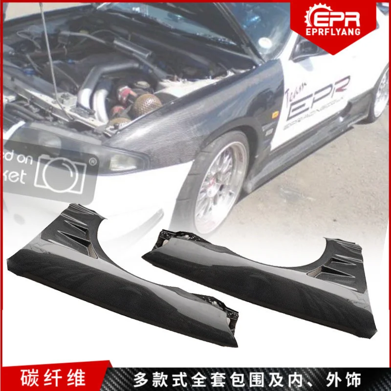 

Комплект для Skyline Japanese R33 Gts Gtr, модифицированная Панель из углеродного волокна, тип Bn, ПЕРФОРИРОВАННОЕ переднее крыло