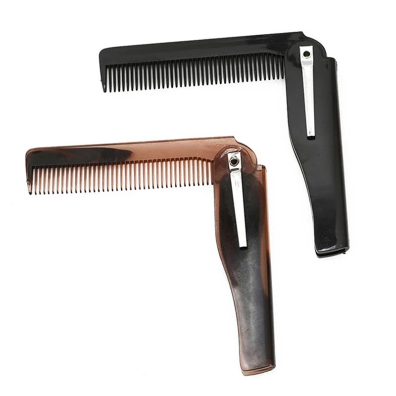1 шт. портативный складной нож расчески для волос путешествия коммерческий