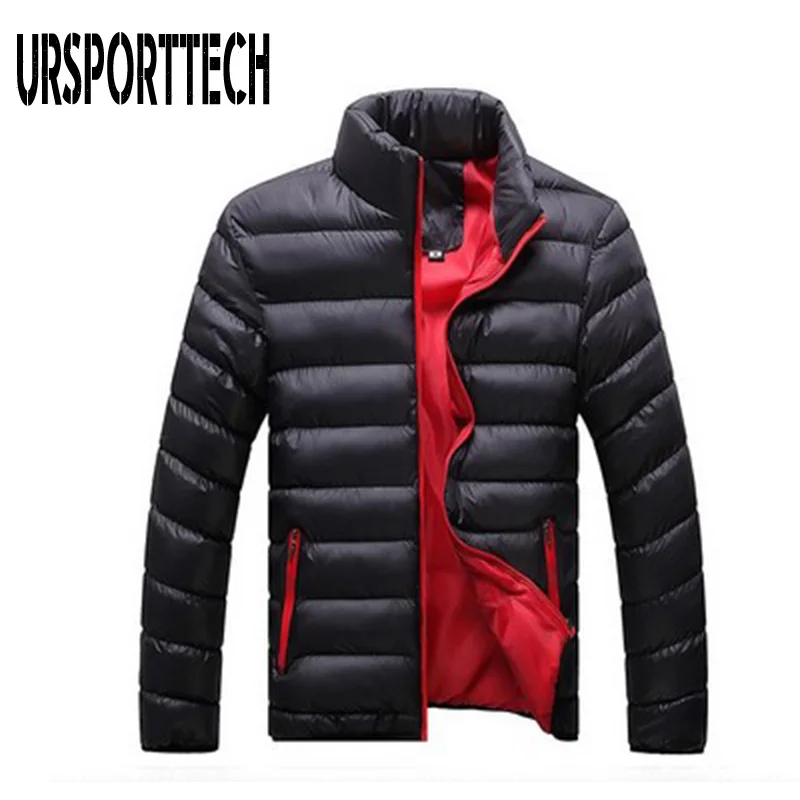 Quality Winter Jacket Men 2019 Fashion Stand Collar Male Parka Jacket Mens Solid Thick Jackets and Coats Man Winter Parkas M-4XL