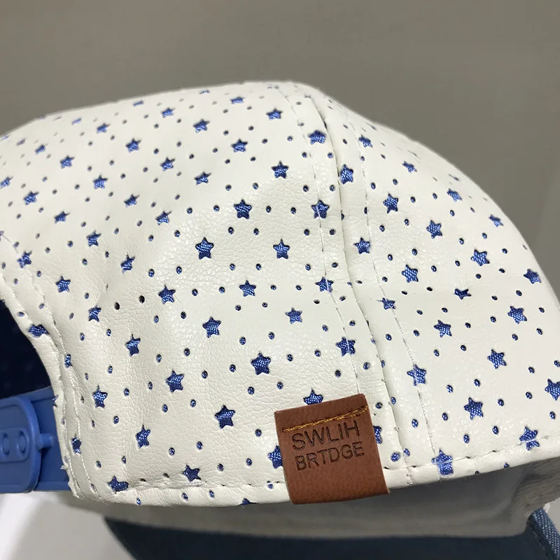 Бейсбольная кепка в стиле хип-хоп со звездами и надписями модная простая уличная