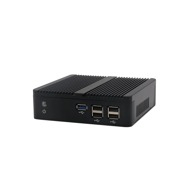 Ubuntu мини-ПК win10 безвентиляторный блок 1 lan 12v с процессором N2920 на бортовой основе