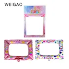 WEIGAO Единорог Штатив для фотостудии с днем рождения фольга Воздушные шары реквизит для фотографий украшение детский душ Единорог Вечерние