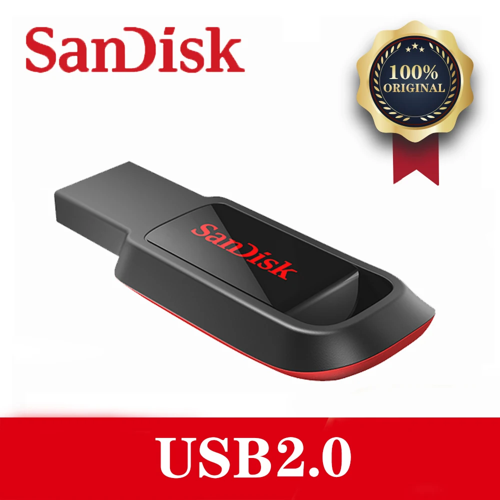 SanDisk CZ61 ключ USB флэш накопитель 128 Гб 64 ГБ 32 16 памяти диск мини ручка Флешка usb|USB