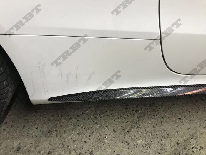 

Подходит для Trbt Mercedes Benz E-class, двухдверная боковая нашивка из углеродного волокна C238 e Coupe, Модифицированная E200 W238