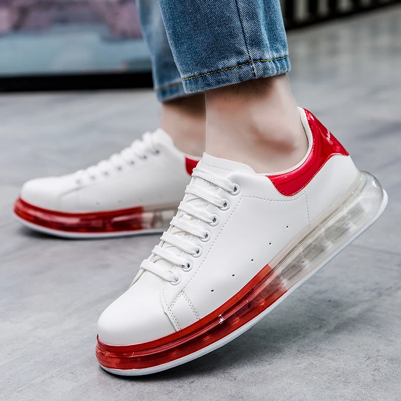 LOOZYKIT New Men Casual Shoes Lac-Up Winter Fashion Female Clunky Sneaker Platform High Heel Dad 39-44 | Обувь