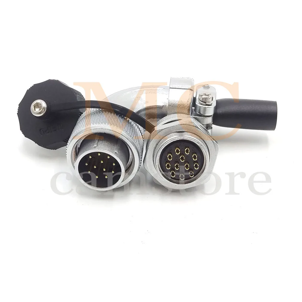 12-контактный автомобильный разъем WS20 светодиодный светодиодная Авиационная