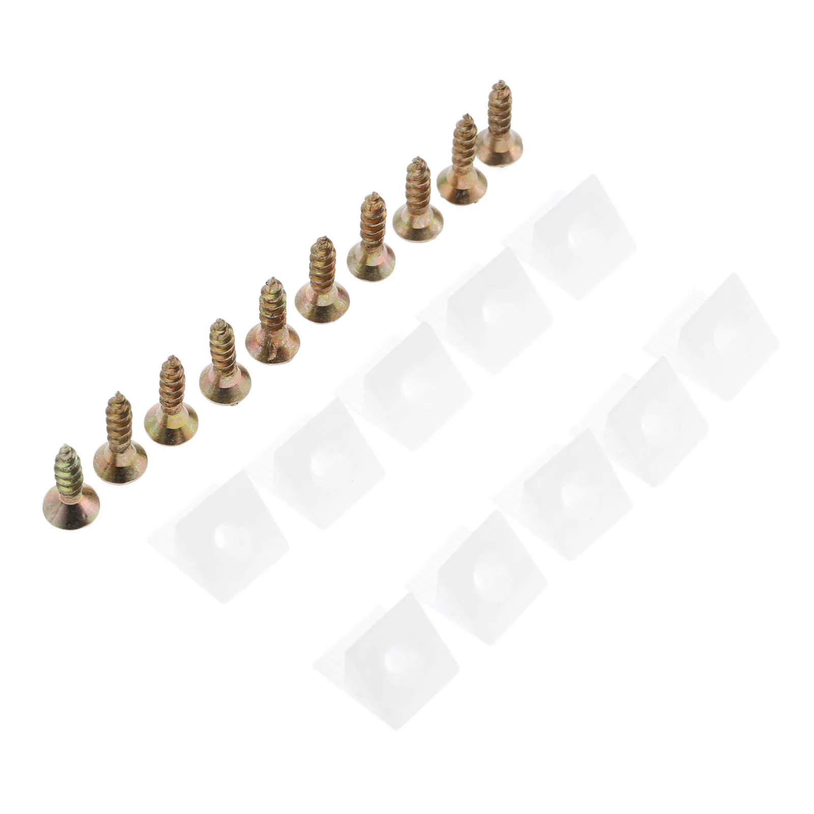 50Pieces/set 45 Degree Angle Plastic Corner Bracket Block for Drawer Bottom Sagging Repair Fixing Wedges Furniture Back Panel |