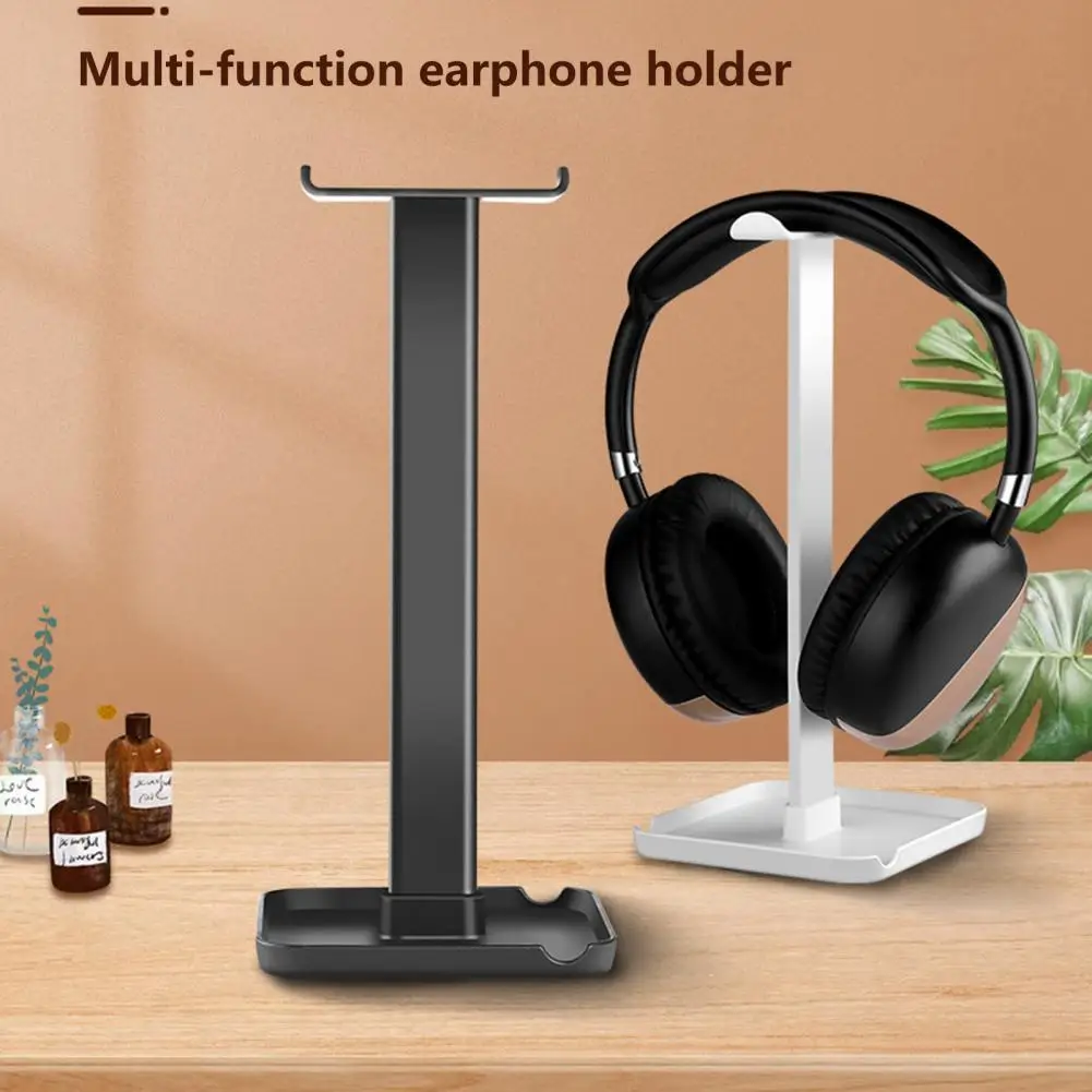 

Headset Stand Universal Detachable Design Wide Base Headphone Hanger Display Holder for Desk