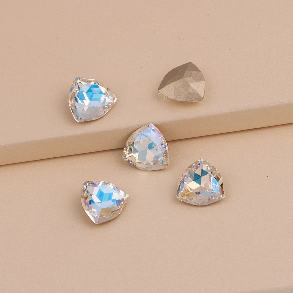 Лунный цвет лучшее качество Стразы и размер кристалл без горячей фиксации