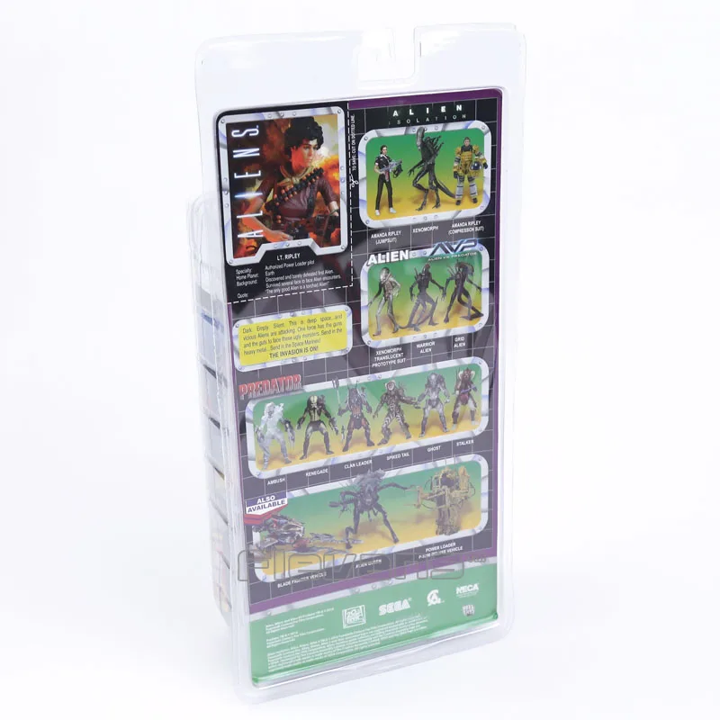 Инопланетянин NECA LT. Экшн-фигурка Ripley Space Marine из ПВХ коллекционная игрушка |