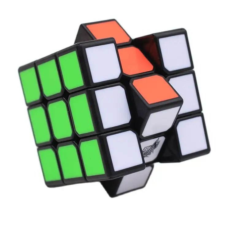 Новое поступление циклонный куб FeiKu для мальчиков 3x3x3 волшебный черный