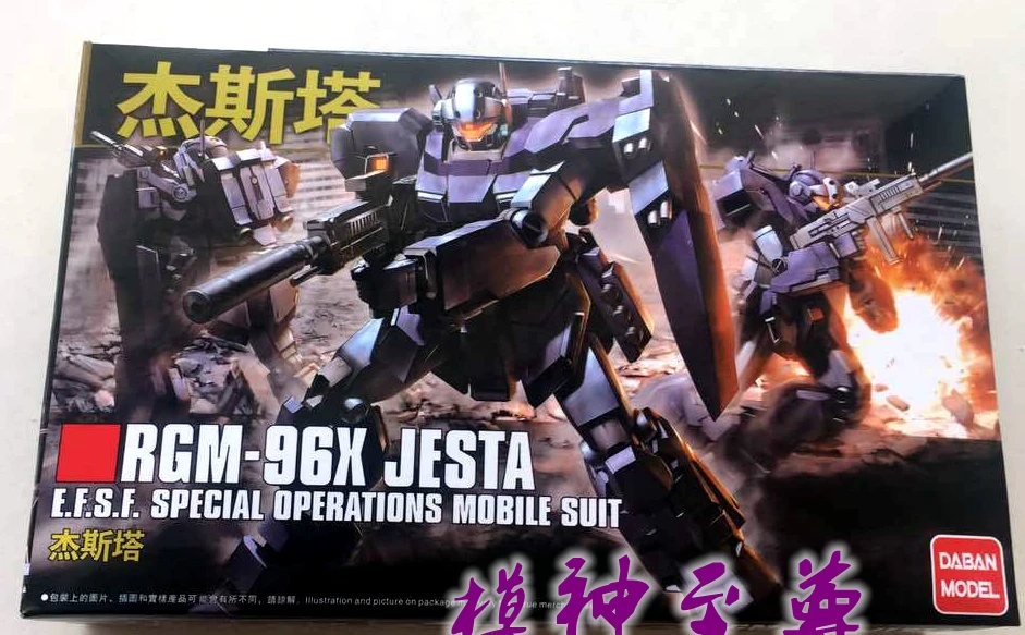 Jesta На моделька Дабан HG 1/144 модель GUNDAM RGM-96X JESTA CANNON воина гундама японская модель робота мобильный костюм детские игрушки - Цвет: Jesta