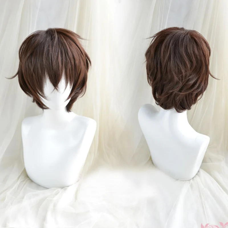 Новое поступление термостойкий парик для косплея аниме бродячие псы дазай Осаму