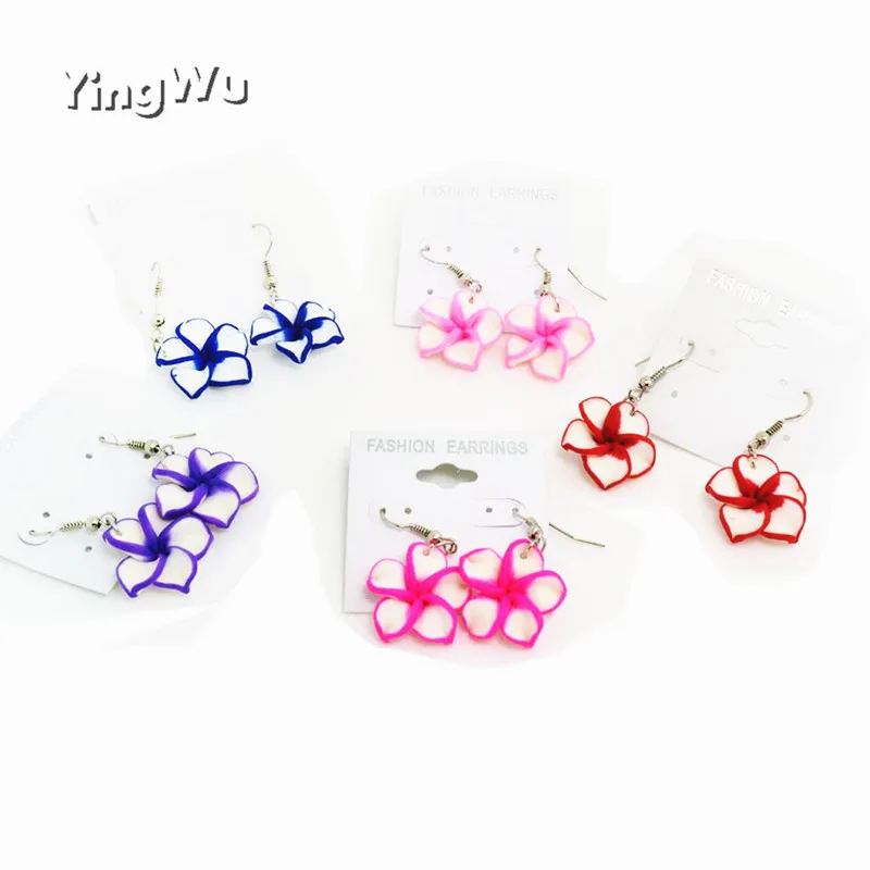 

Женские серьги-гвоздики из полимерной глины, 50 пар