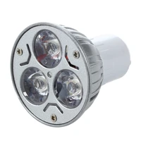 gu10 lamp light bulb has 3 led warm white 3w 5w 12v