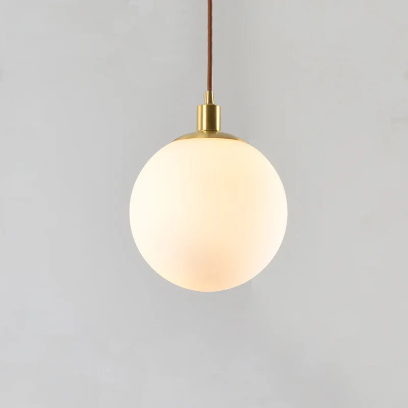 

japan deco maison glass ball living room industrial lamp