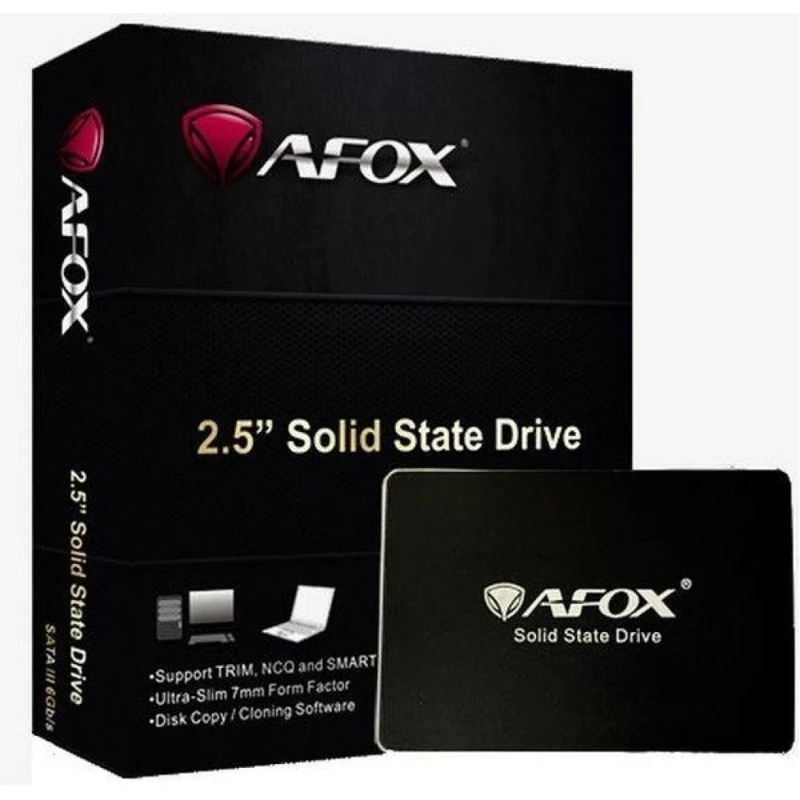Твердотельный накопитель AFOX SD250 AFSN9T3CN240G SSD 240GB 2.5" SATA III|Внутренние твердотельные