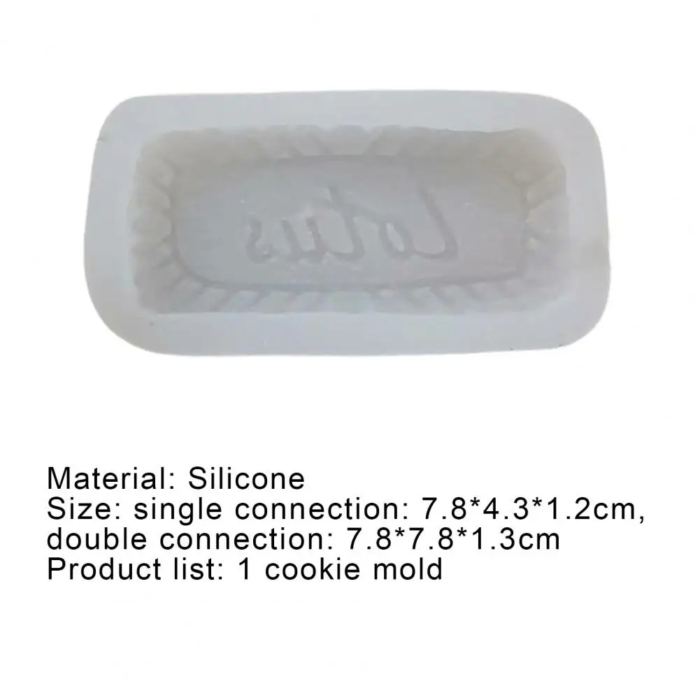 

Biscuit Mold Non-Stick DIY Crafts Silicone Candle Chocalate Dessert Mould for Kitchen Bar Mould Cake Baking Accessories Silicone