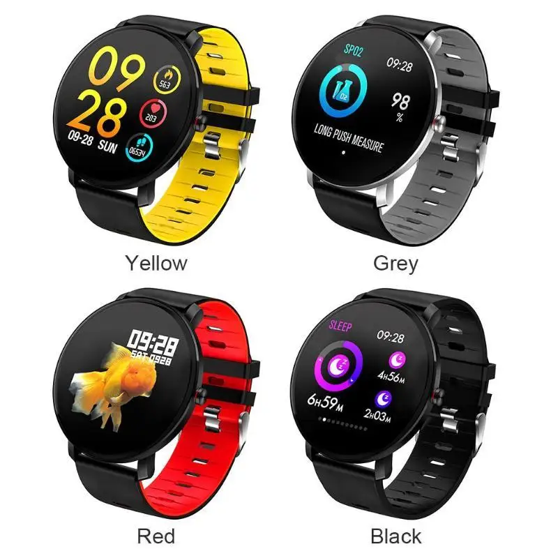 Смарт часы K9 Ip68 водонепроницаемый фитнес трекер с пульсометром артериальным