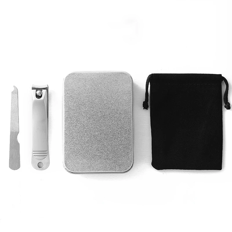 Nordmyra Многофункциональный комплект ножниц для ногтей из нержавеющей стали черный