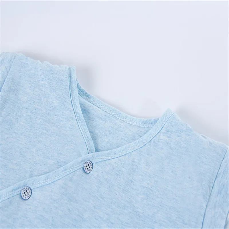 Голубой и розовый спальный мешок с длинными рукавами для малышей теплый