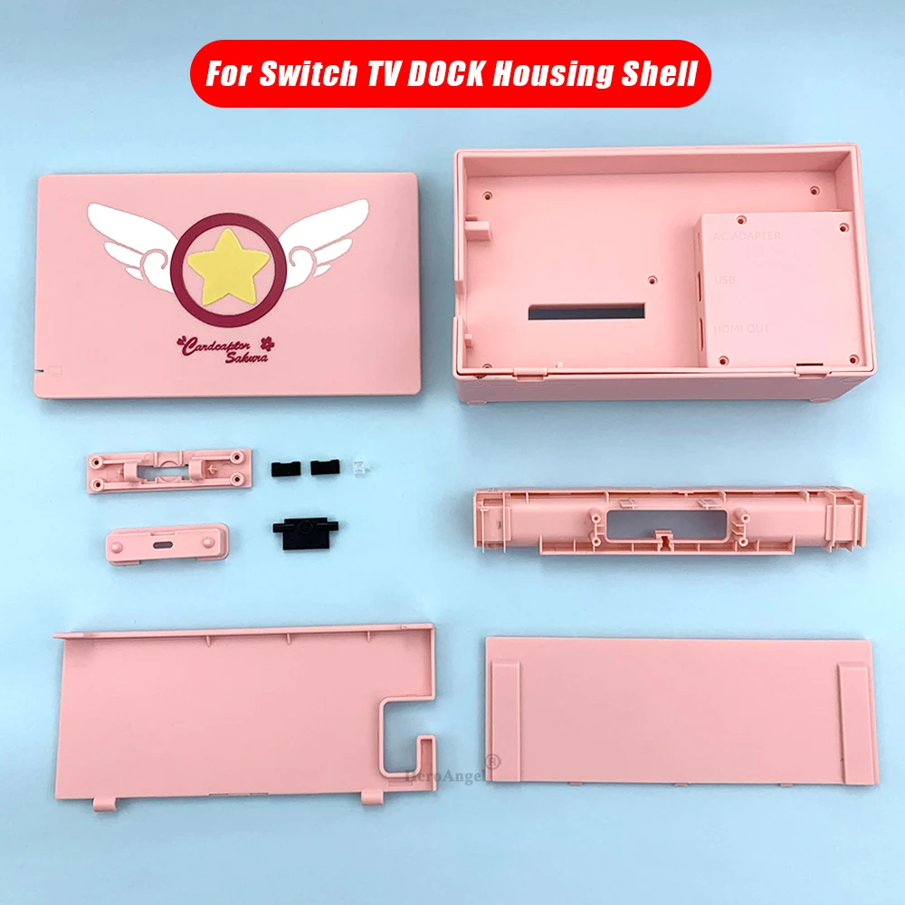 2021 Новый Сменный полный комплект корпуса КОРПУСА ДЛЯ Nintendo Switch зарядка ТВ док
