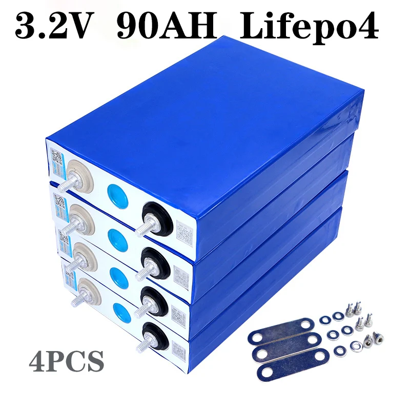 

Lithium iron phosphate 3.2V 90A battery pack 12V90AH LiFePO4 DIY battery Galle car electric car solar inverter energy storage ba