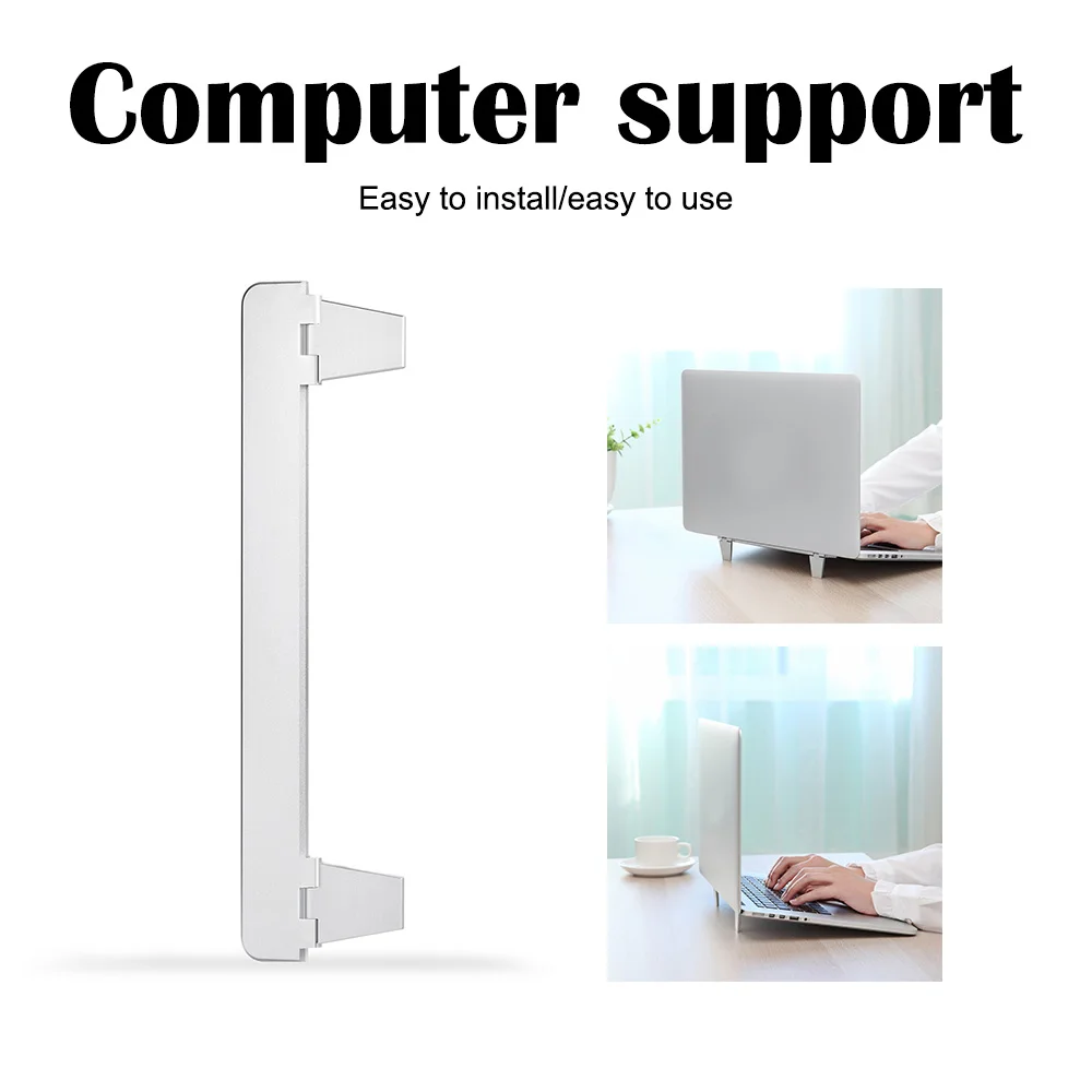Алюминий Невидимый подставка для ноутбука стол складной ноутбук стенд Riser
