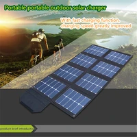 solar folding pack 5v 140w solar panels sun power energy storage power photovoltaic module factory