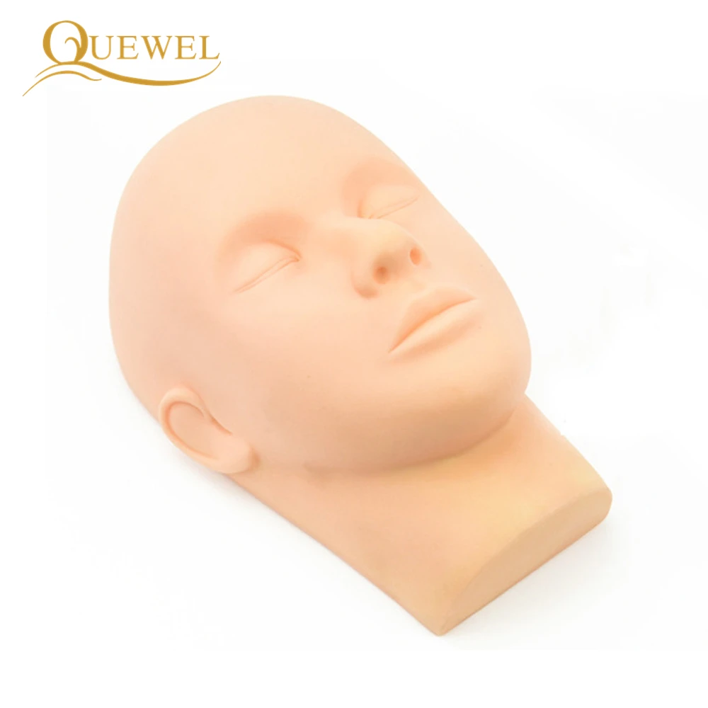 Тренировочная голова для красоты и макияжа искусственная кукла наращивания