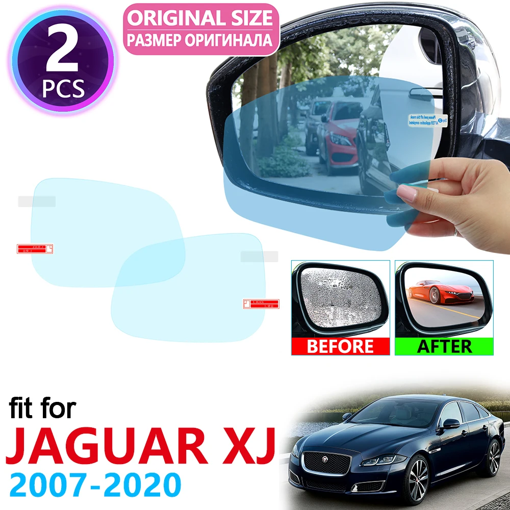 Для Jaguar XJ X358 X351 XJ8 XJR 2007 ~ 2020 полное покрытие зеркало заднего вида непромокаемая
