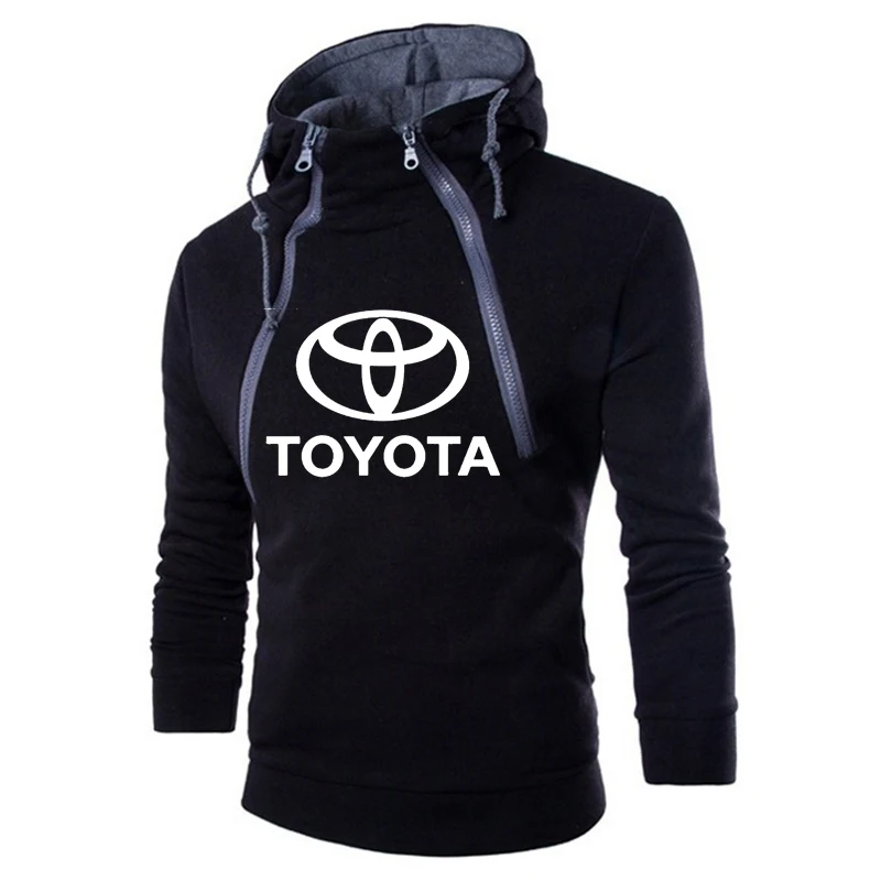 

2021 Hoodies Men Toyota Car Logo Print Sweatshirt Spring Autumn Sweatshirt Men Hoodie Double strand harajuku Casual Hoody