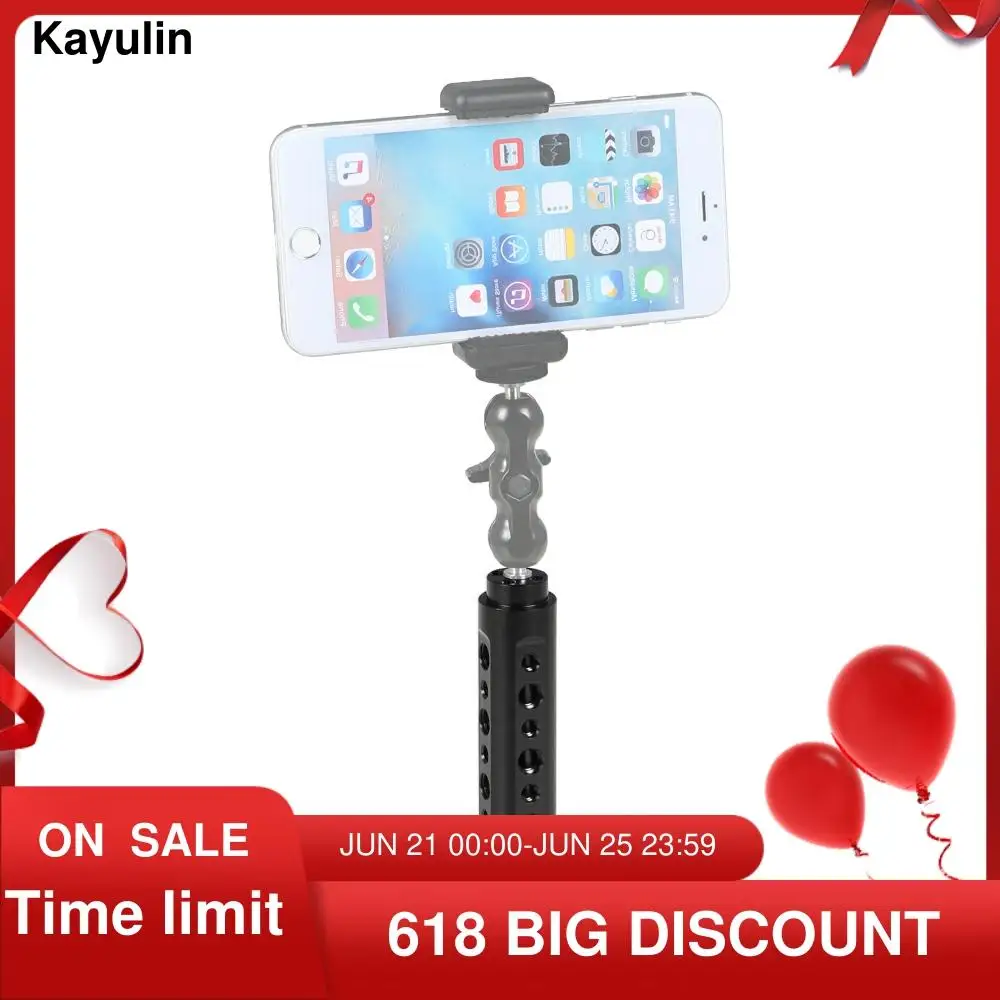 Kayulin Алюминий сыр рукоятки с 1/4 &quotи 3/8&quot точки крепления для Dslr Камера Смартфон