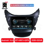 Автомобильный радиоприемник 32G для Hyundai Elantra 2011 2012 2013 2014 2015 2016 Android 10 мультимедийный стерео-навигатор GPS Автомобильный плеер BT WIFI