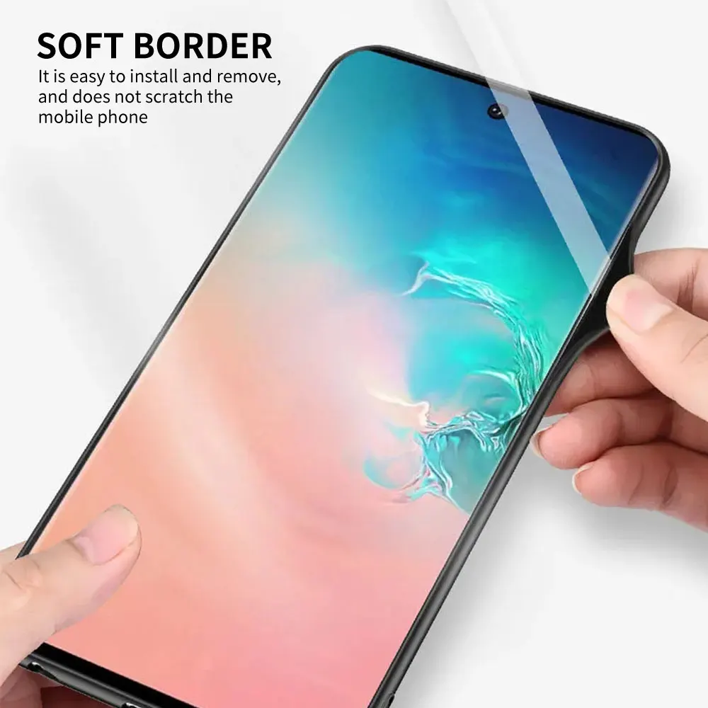 

Tempered Glass Case Coque For Samsung Galaxy A50 A51 A71 A21s A10 A20 A31 A41 A72 M21 M31 M51 Cover Fundas Van Gogh Starry Sky