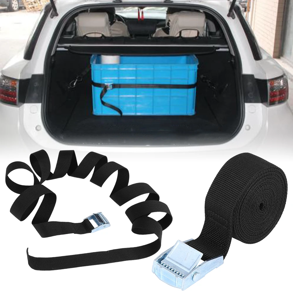 1 шт. автомобильный бандаж Прочный гибкий Фиксирующий Ремень для багажника