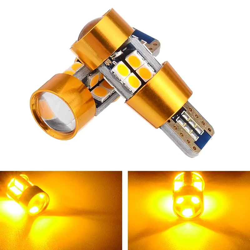 2 шт. T10 LED168 194 2825 W5W Янтарный 19LED Стоянкы Автомобилей Автомобиля Свет Резервное