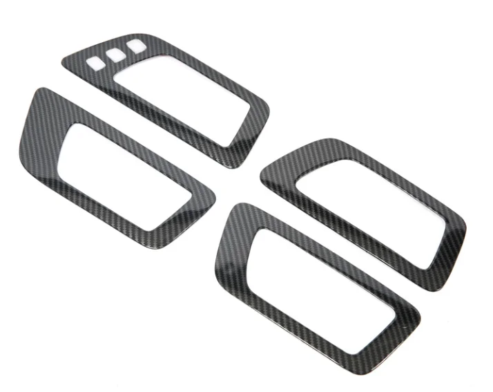 Для Toyota Highlander 2015-2019 DX ABS углеродное волокно внутренняя дверь вытяжной ручной