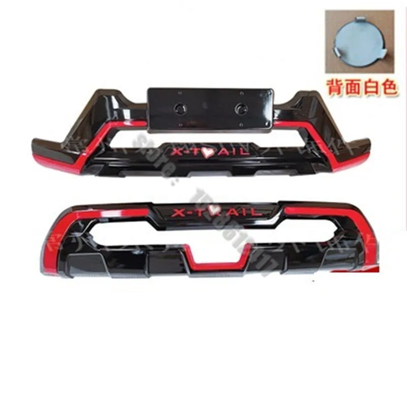 

for Nissan X-Trail T32 2014-2021 high quality ABS Chrome Front+Rear bumper cover trim Protective bumper Car styling