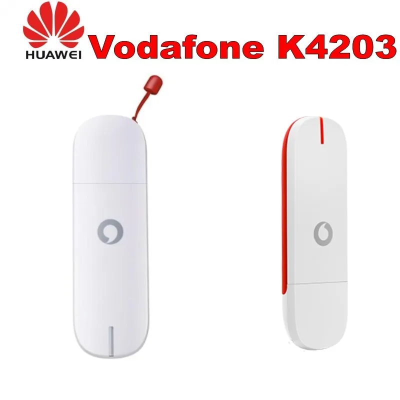 100 шт. в партии Vodafone 3G USB Huawei K4203 Мобильный широкополосный модем ключ|3G модемы| |