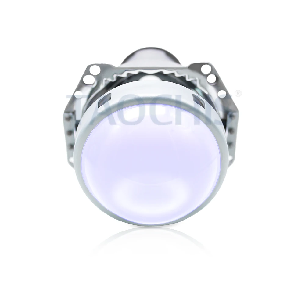 ТАОЧИС 3,0-дюймовый ретрофит света фары HELLA 3R G5 Bi Xenon Projector Lens H7S Blue Glass, использующий лампы H7 Halogen HID LED.