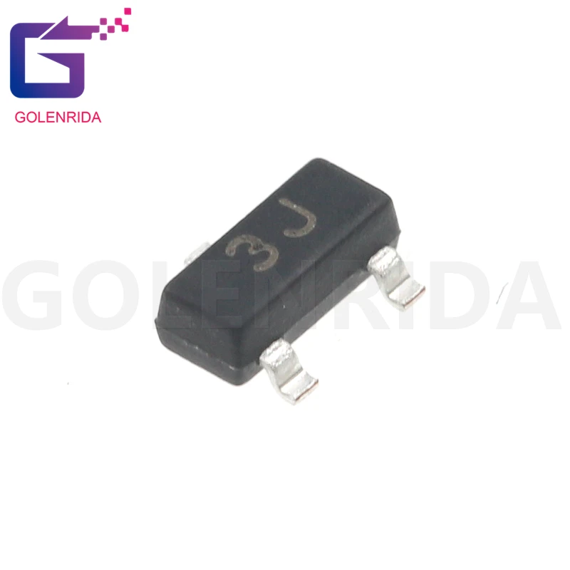 100 шт./лот BC858A BC858 3J SOT 23|Транзисторы| |