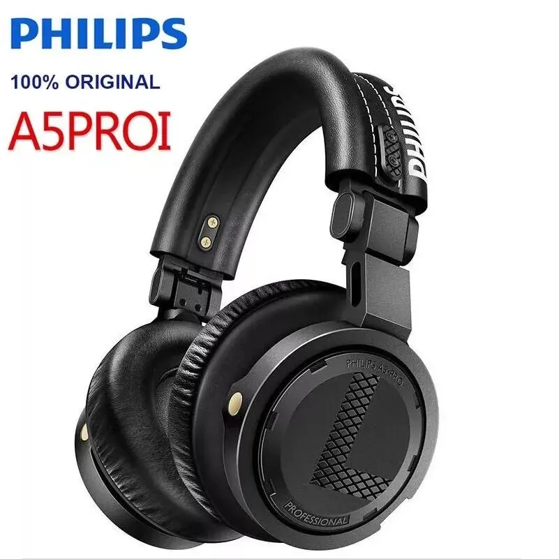 

Professional Philips Original A5-PROI headphone Head Wearing Type earphone Wired Noise Reduction DJ Monitor DBB Music Headset