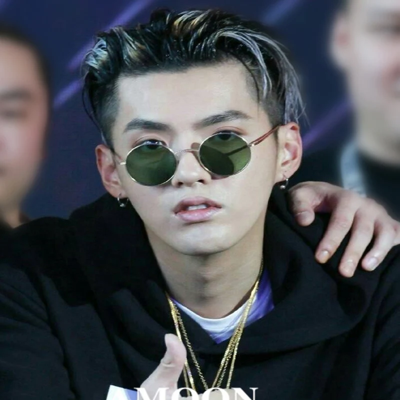 Mode en forme de Heart lunettes солнечные женские металлические светлые Красные линзы mode