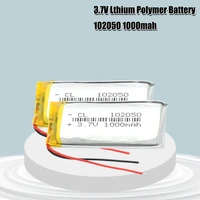 3 7v 1000mah 102050 lithium polymer li po li ion rechargeable battery for mp3 mp4 mp5 gps dvd tablet bluetooth camera lipo cell